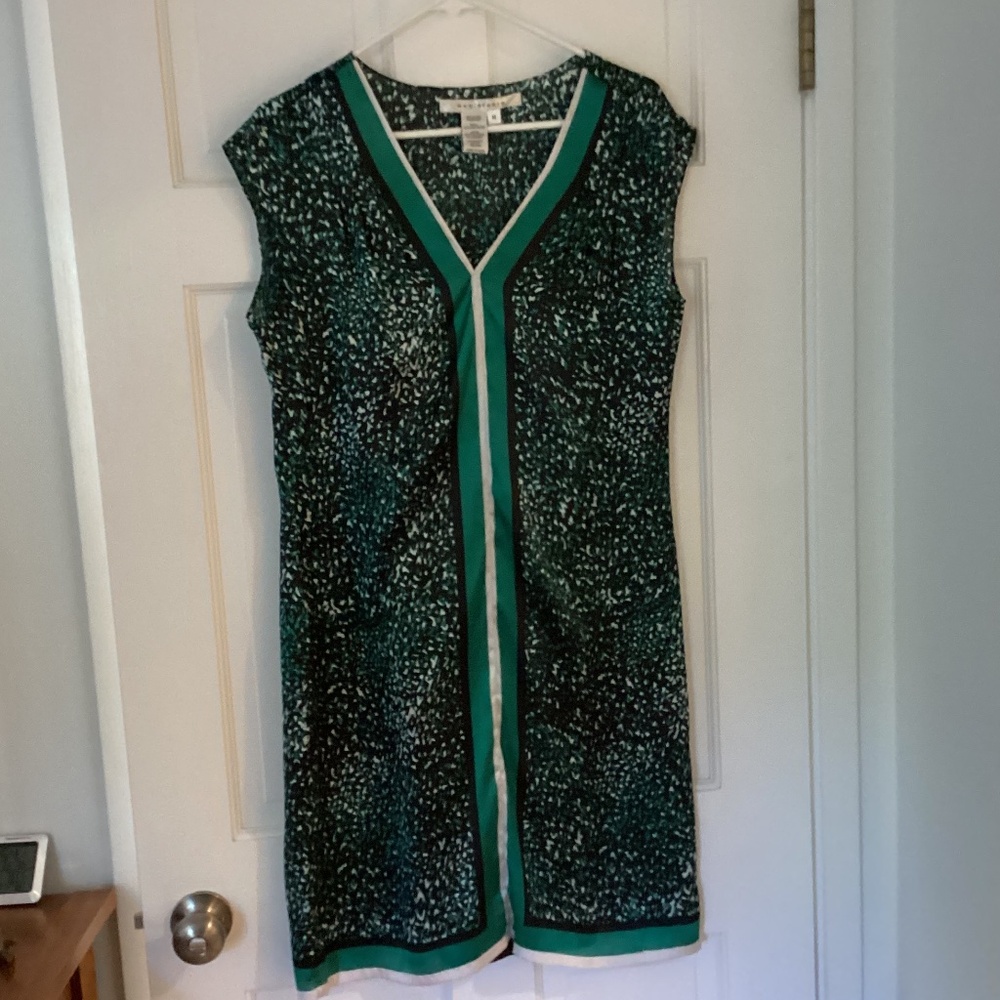 Max Studio Green and Black Dress